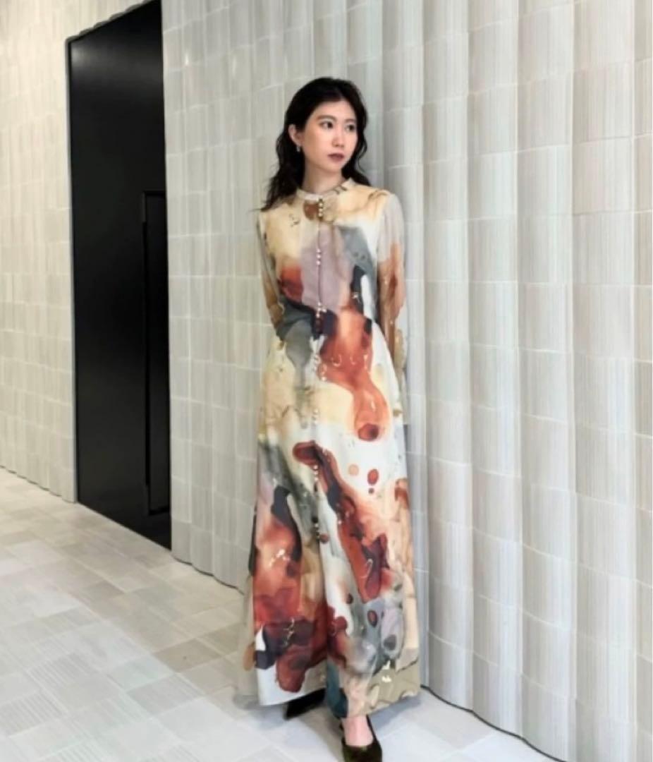 UNDRESSED AMELIA INK ART DRESS　AMERI