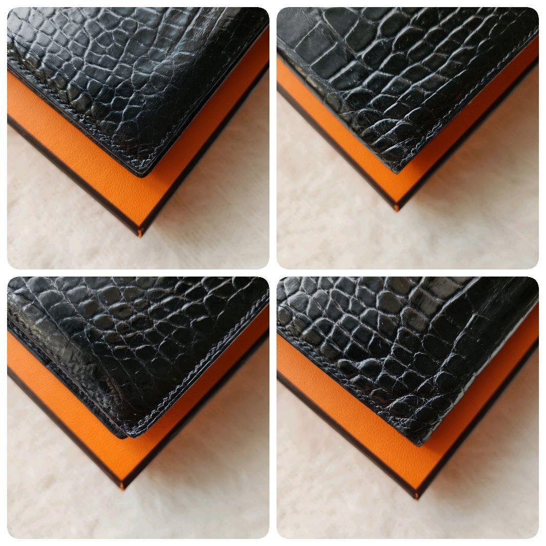 AZ✨正規品美品✨Hermèsエルメス ベアン クロコ アリゲーター