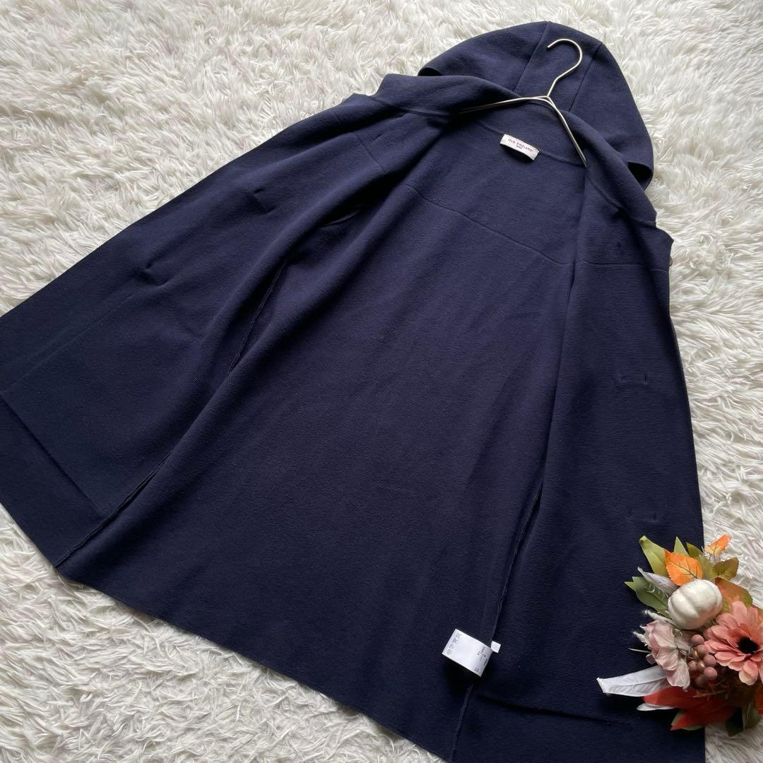 オールドイングランド　2wayコットンカシミヤダッフルコーディガン フード　36
