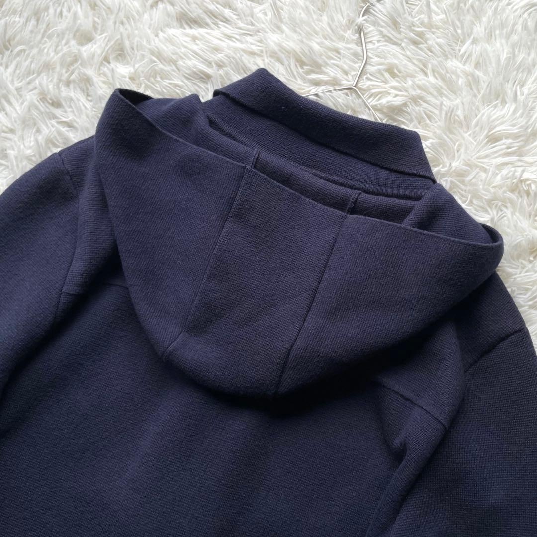 オールドイングランド　2wayコットンカシミヤダッフルコーディガン フード　36