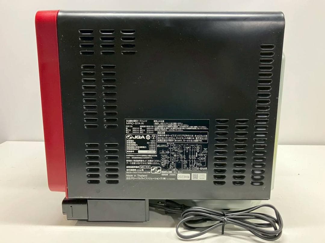 【完動品】HITACHI 日立 オーブンレンジ ヘルシーシェフ MRO-S7A