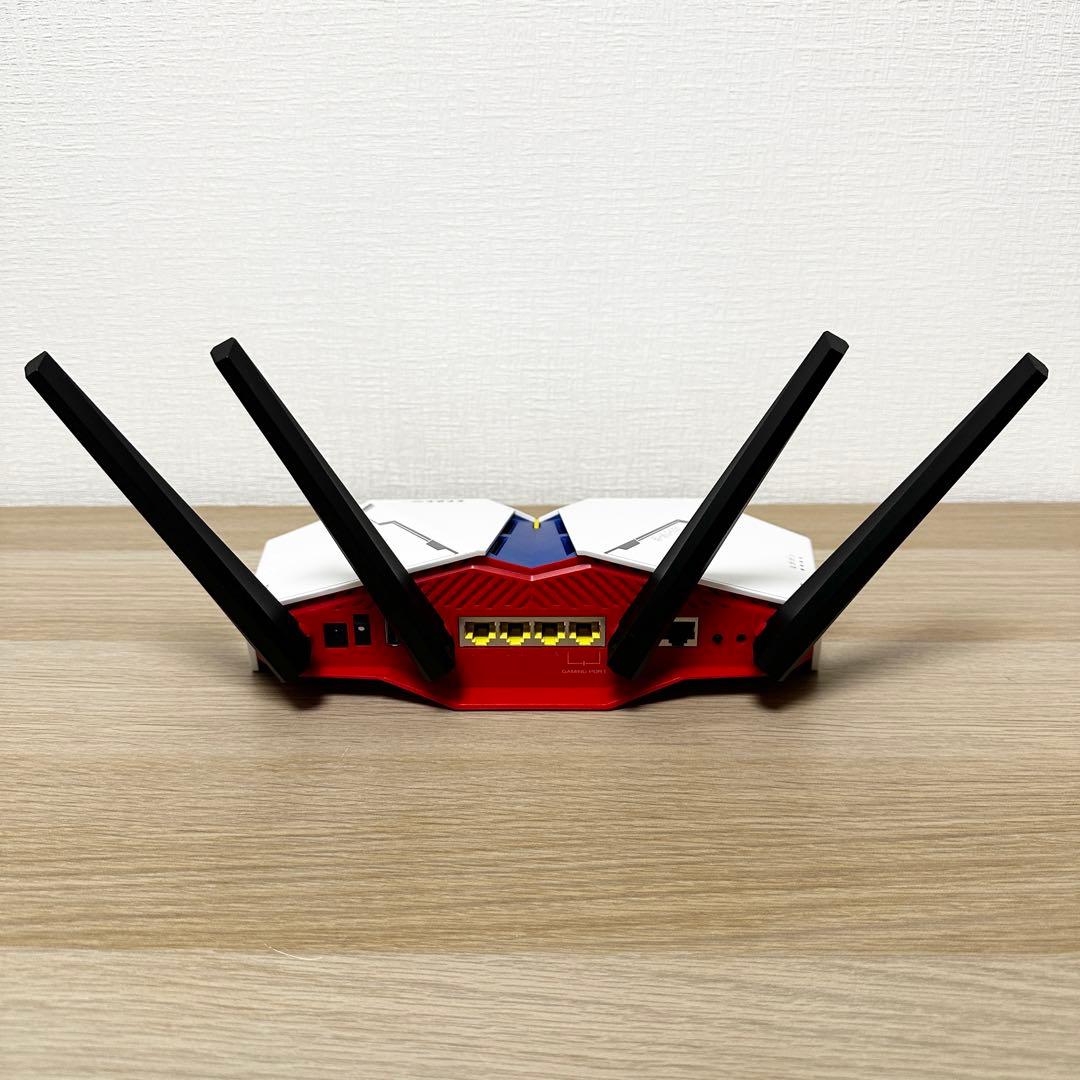 希少✨ASUS RT-AX82U ガンダムエディション 無線ルーター WiFi6
