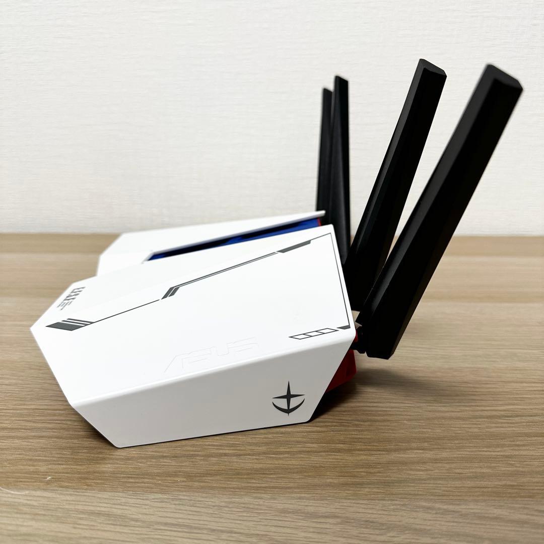 希少✨ASUS RT-AX82U ガンダムエディション 無線ルーター WiFi6