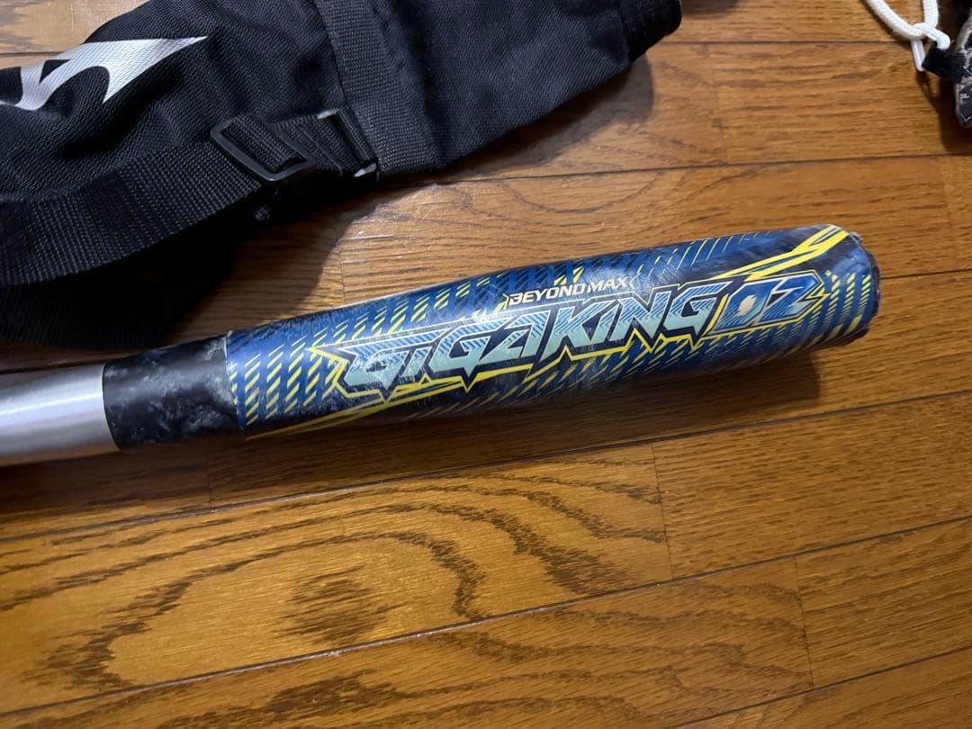 ミズノギガキング02 軟式バット　83cm 710g程トップバランス　ケース付き