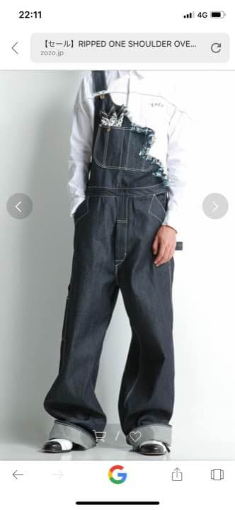 y  ファセッタズム デニム オーバーオール