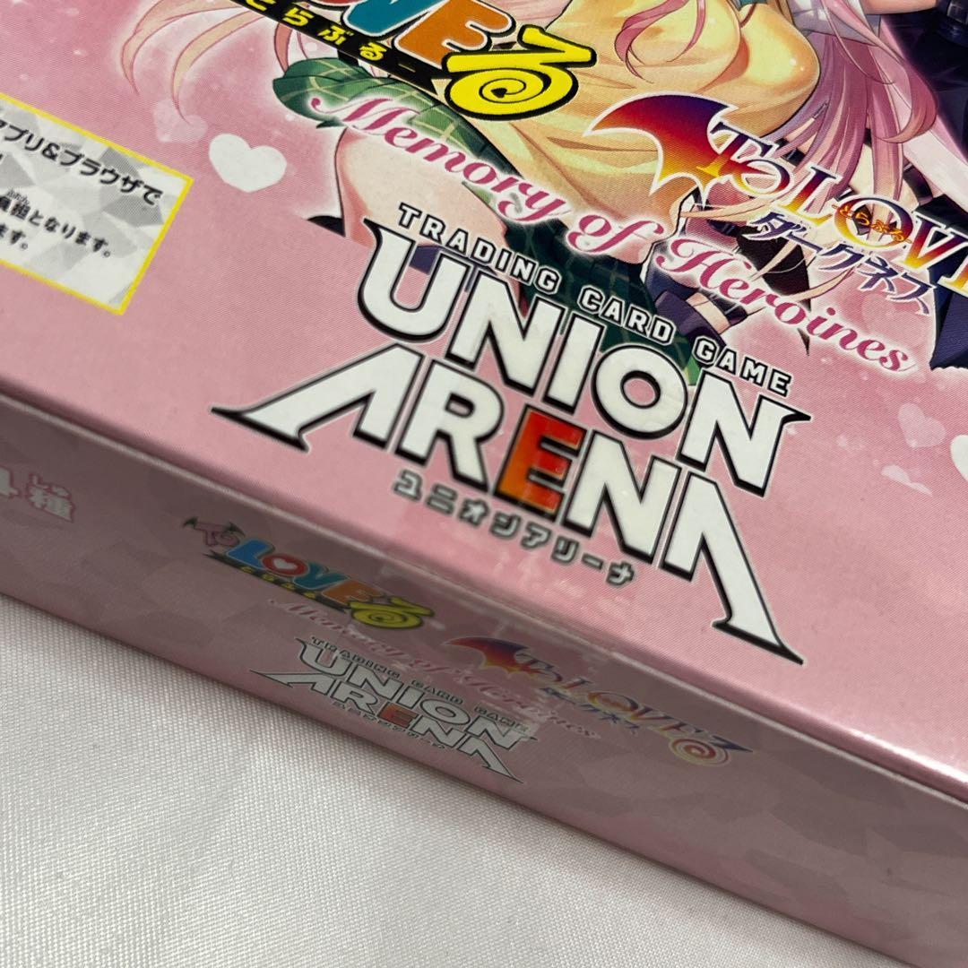 新品未開封 To LOVEる UNION ARENA 1BOX テープ付