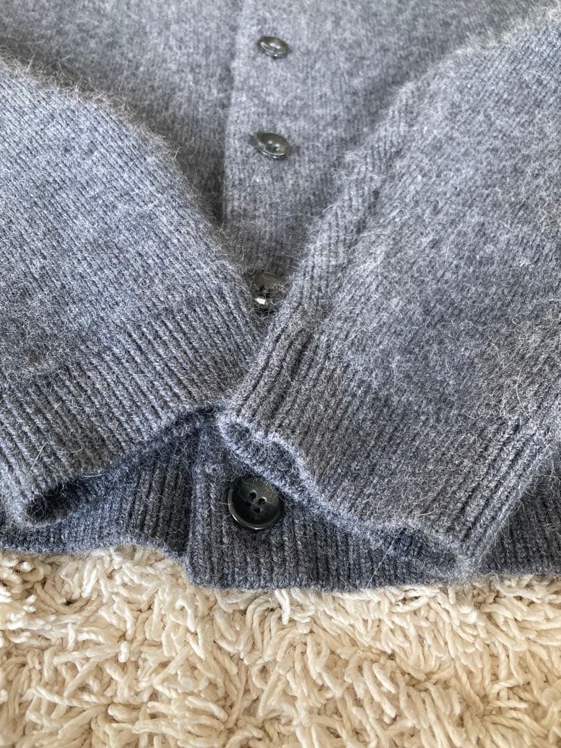 MIESROHE シャギーコンパクトカーディガン