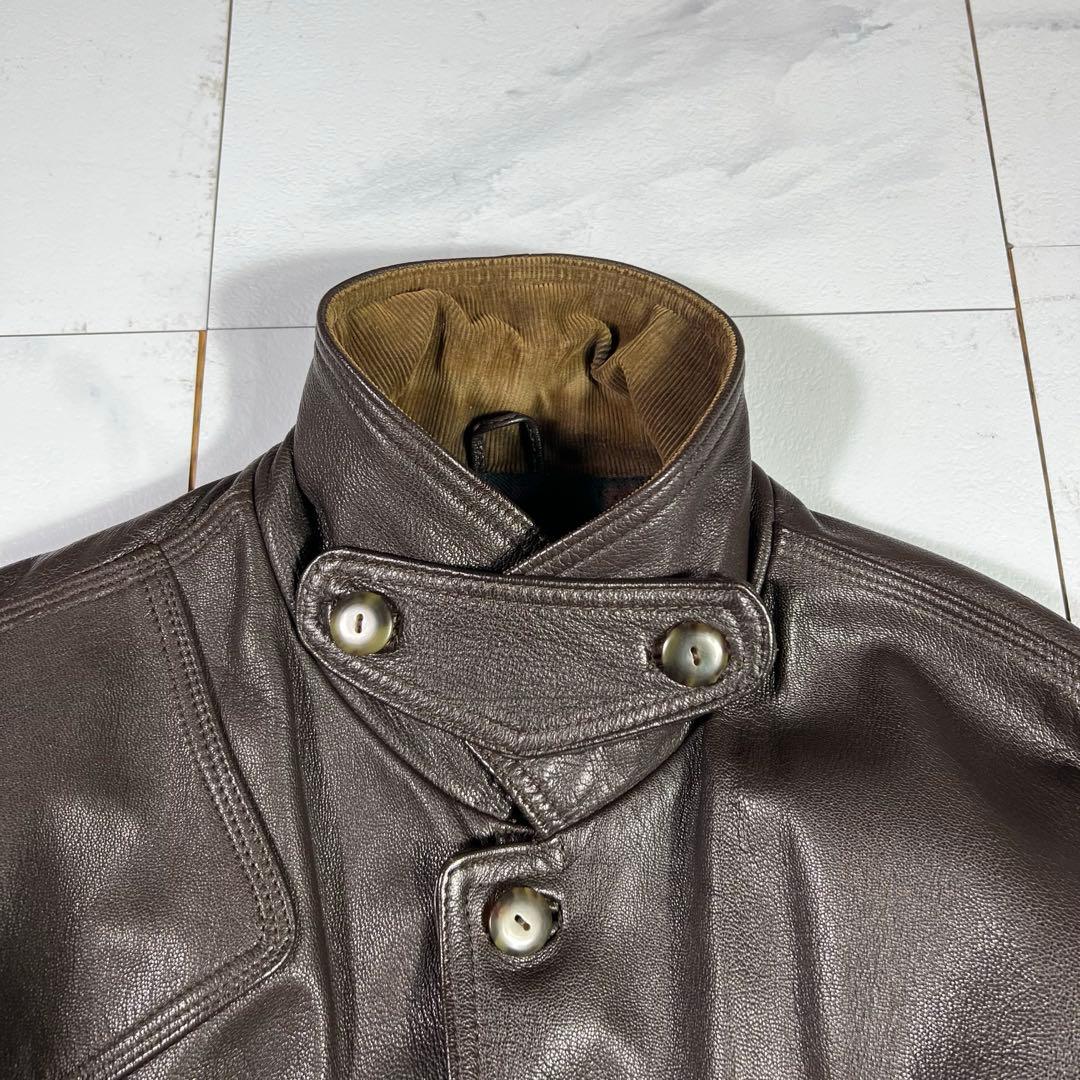 80's 90's O.Henry レザースポーツジャケット レザーコート