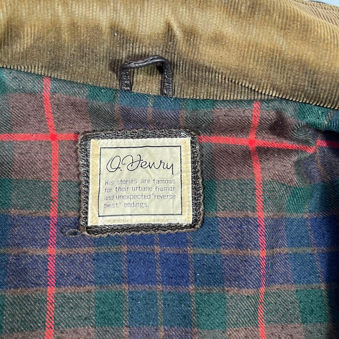 80's 90's O.Henry レザースポーツジャケット レザーコート