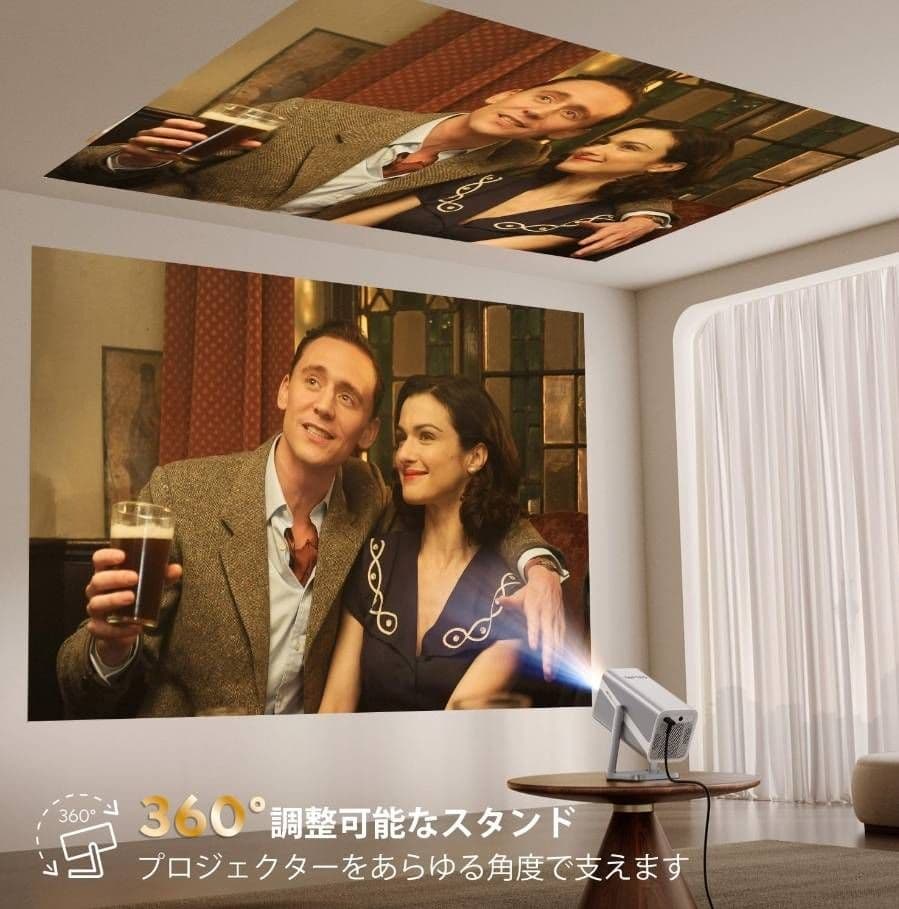 TOPTRO プロジェクター 家庭用　Netflix&20WDoIby 4K