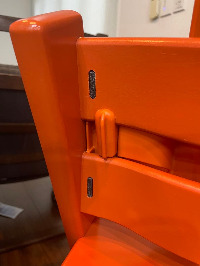 STOKKE　トリップトラップ　ベビーセット付き オレンジ