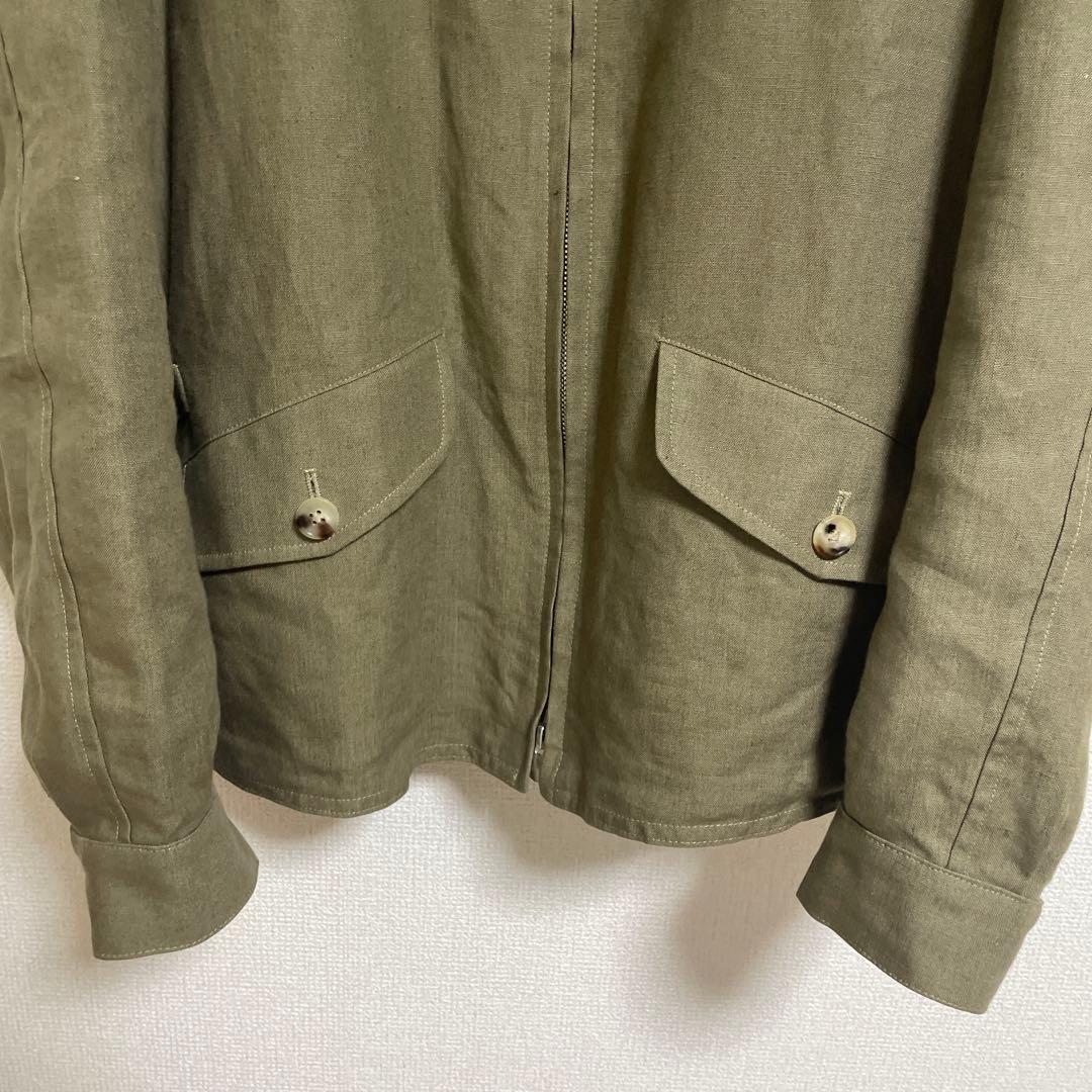 英国製　GRENFELL ゴルファー　リネン　38