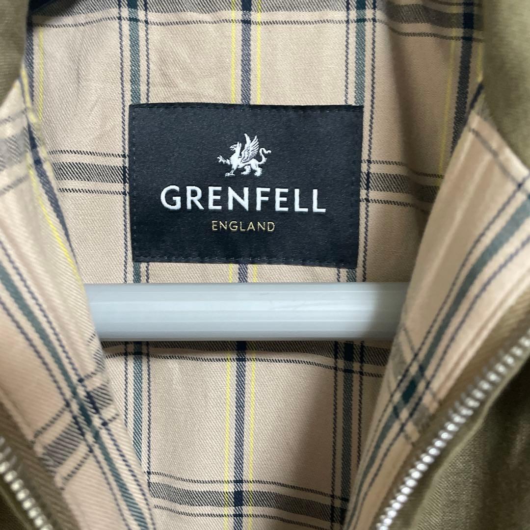 英国製　GRENFELL ゴルファー　リネン　38