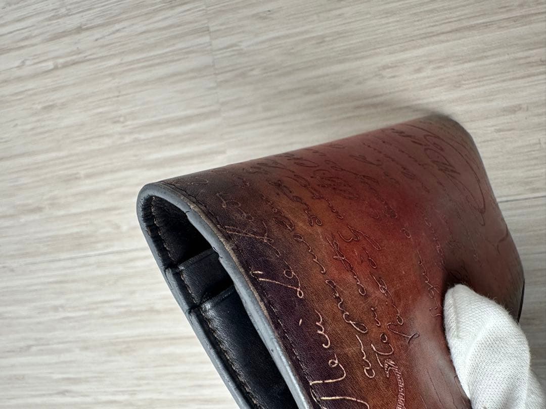 希少品 Berluti ベルルッティ カリグラフィ ロングウォレット 長財布