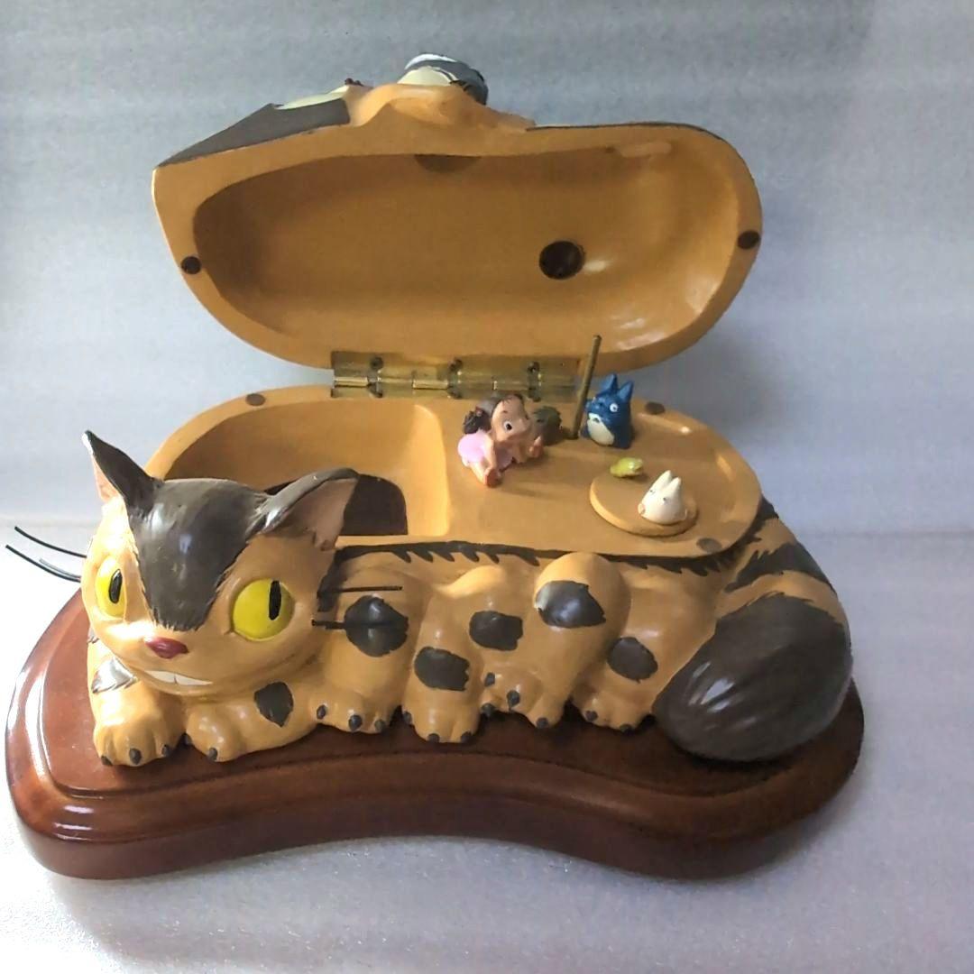 ネコバス＆トトロ オルゴール となりのトトロ スタジオジブリ 小物入れ