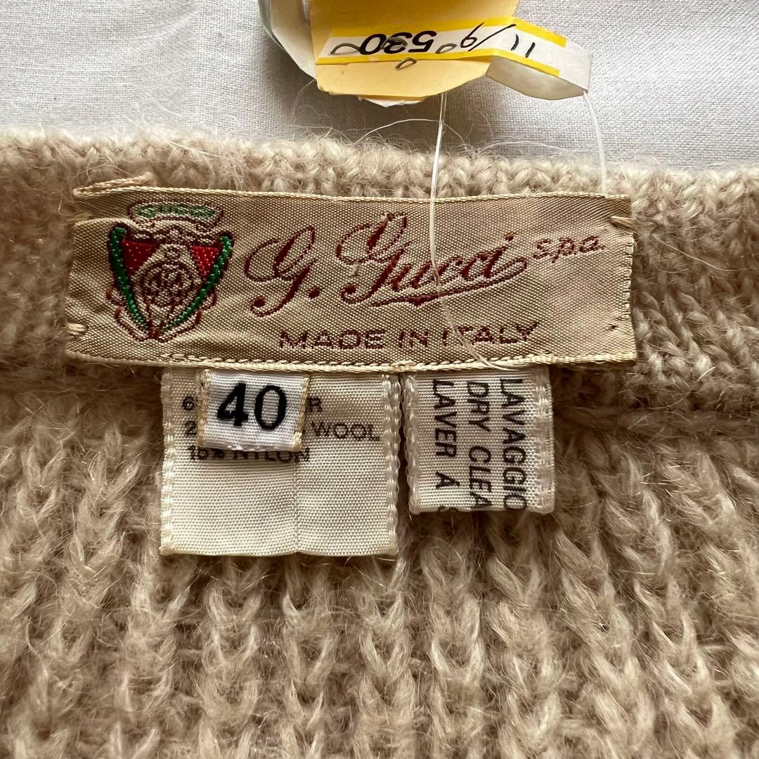 GUCCI モヘアニットカーディガン ヴィンテージ