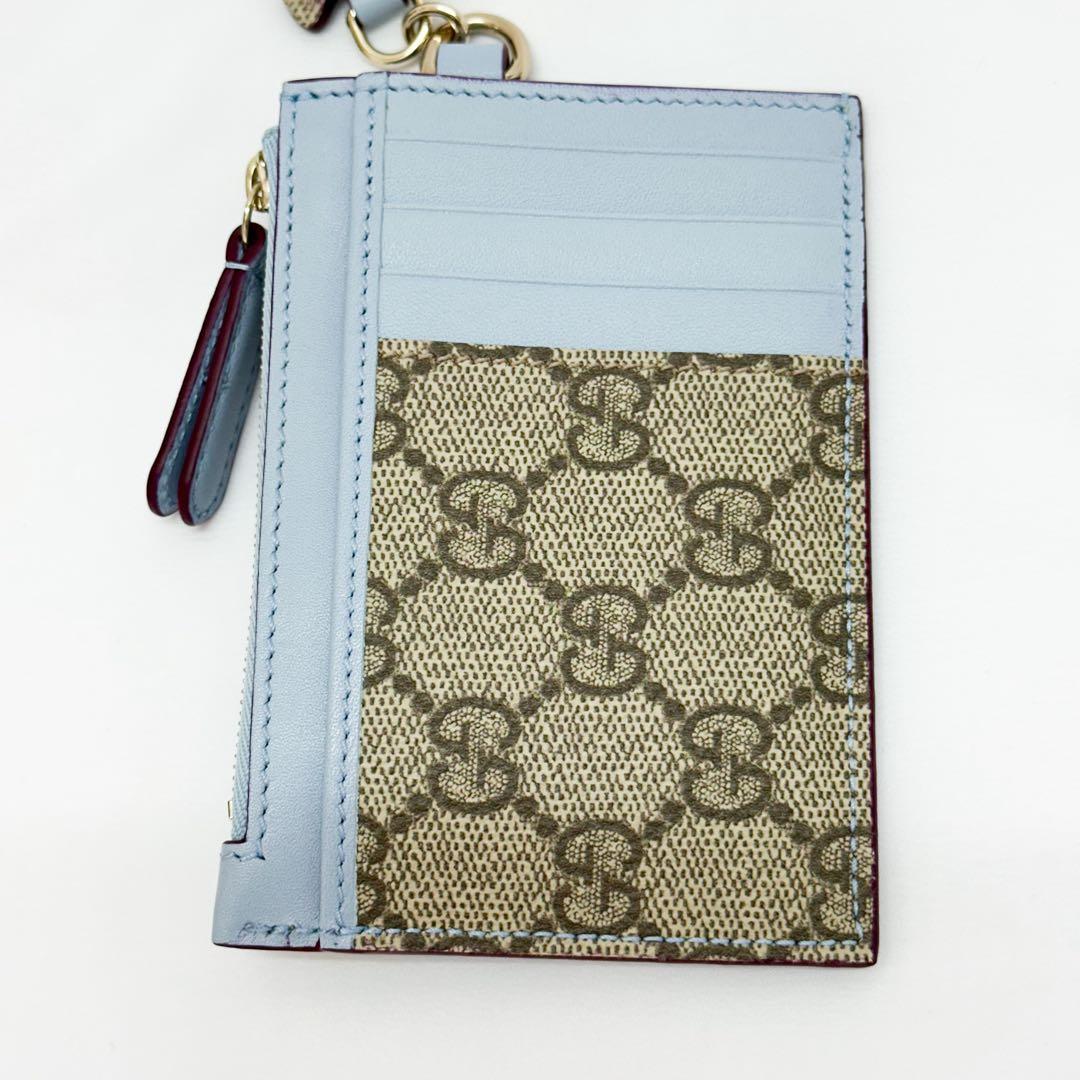 GUCCI 日本限定 ヒグチユウコ キーケース ブルー カードケース 
