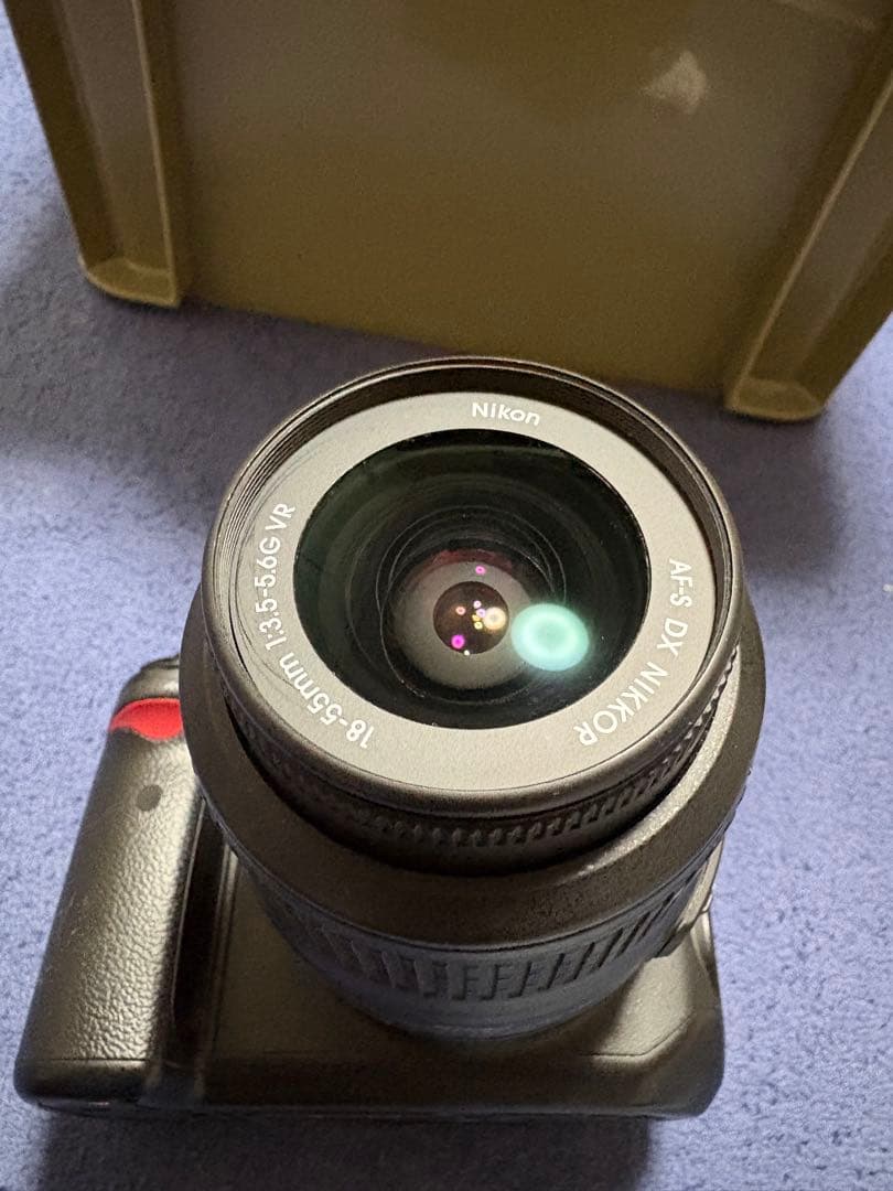 Nikon D5000 互換バッテリー ストラップ18-55mm 3.5-5.6