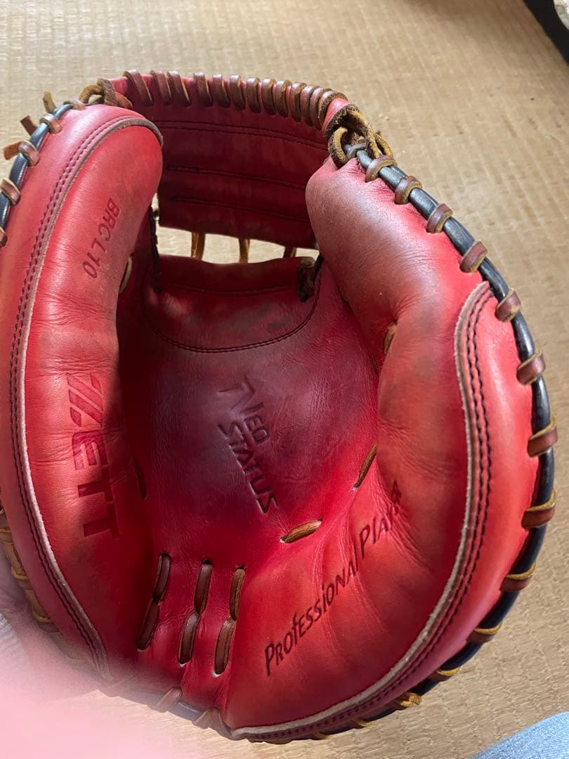 ZETT ネオステイタス軟式キャッチャーミット　森友哉型　値下げ　値下げ