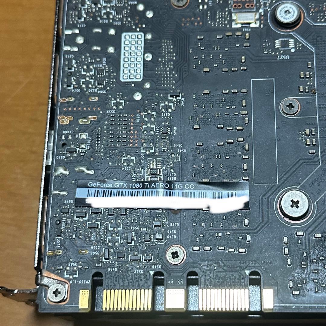 【動作確認済み】MSI AERO GEFORCE GTX 1080Ti