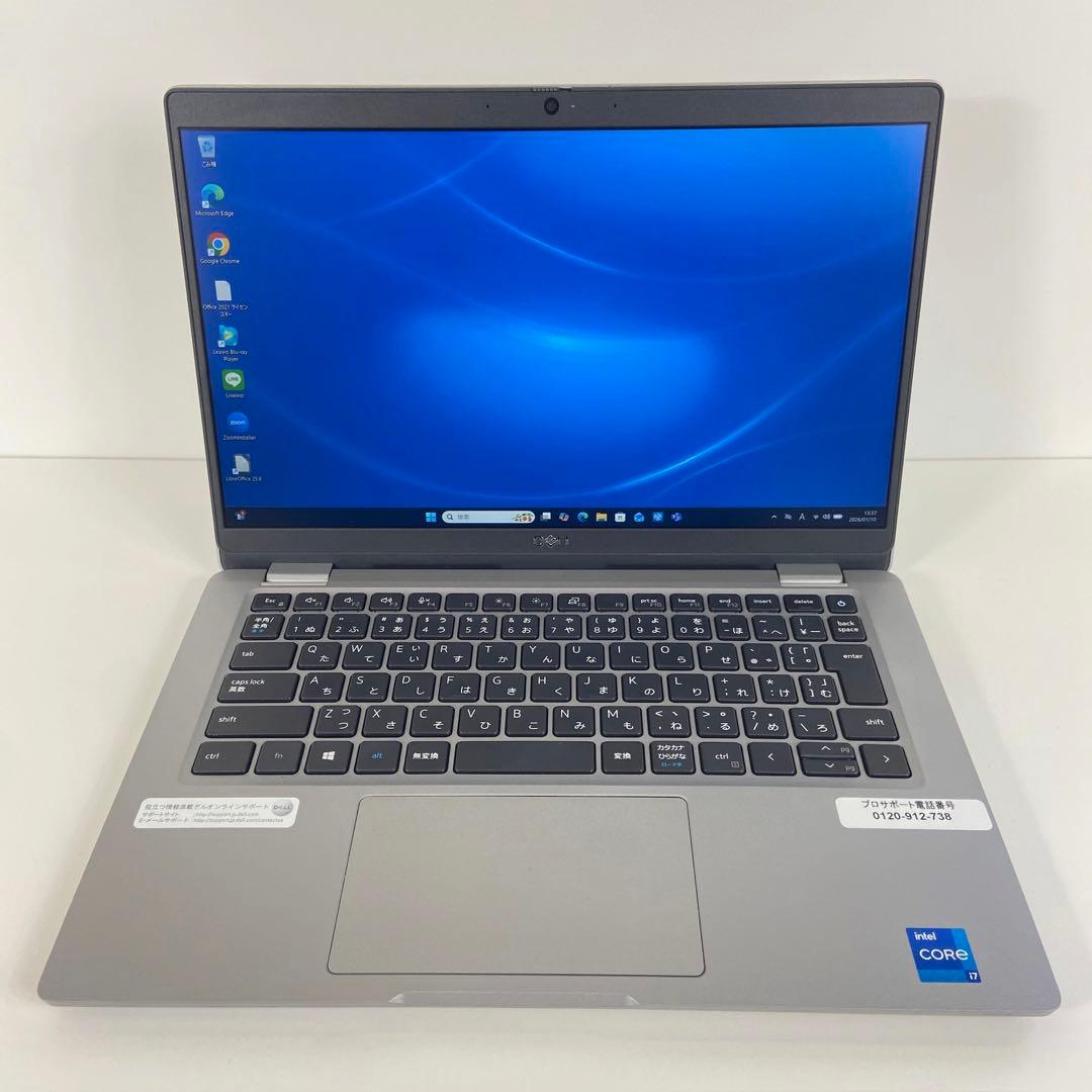 ★i7第11世代★ 2021年製 メモリ32GB 13.3型 DELL F29