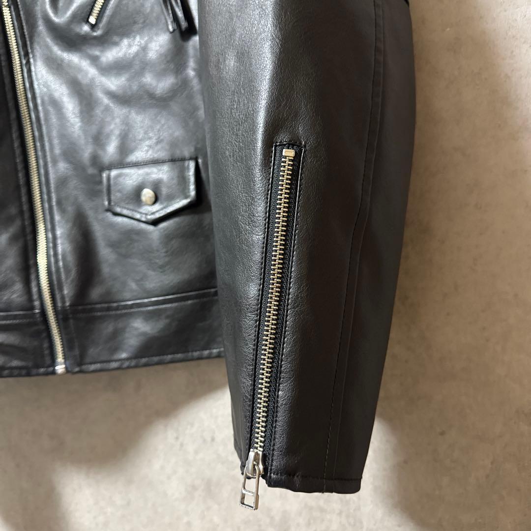 ジャーナルスタンダード ダブルライダースジャケット 黒 EZ46 美品