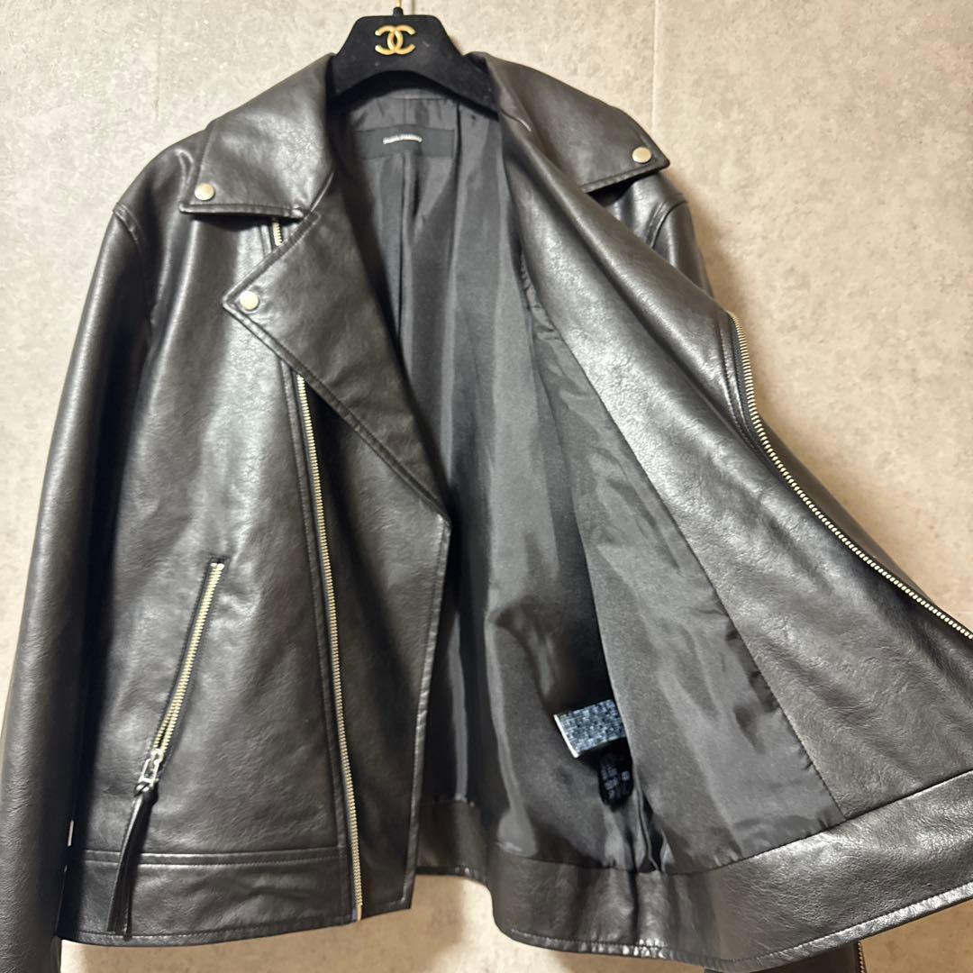ジャーナルスタンダード ダブルライダースジャケット 黒 EZ46 美品