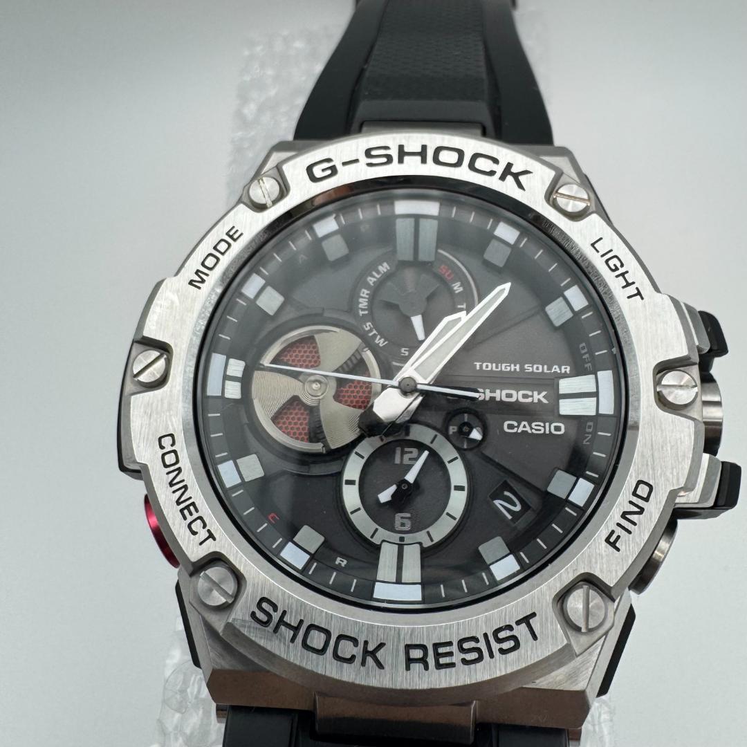 G-SHOCK GST-B100 Tough Solar ブラック/シルバー