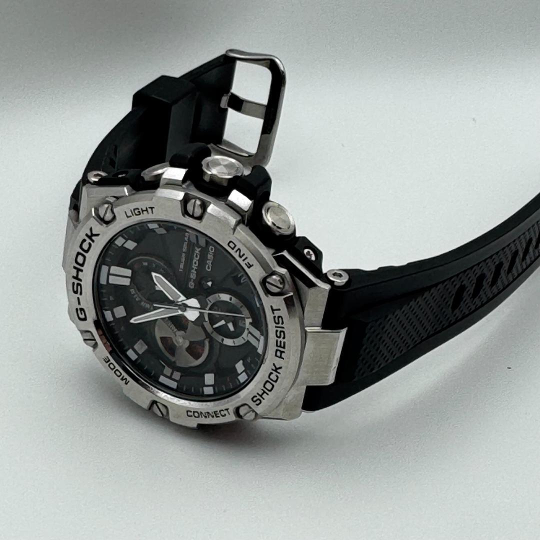 G-SHOCK GST-B100 Tough Solar ブラック/シルバー