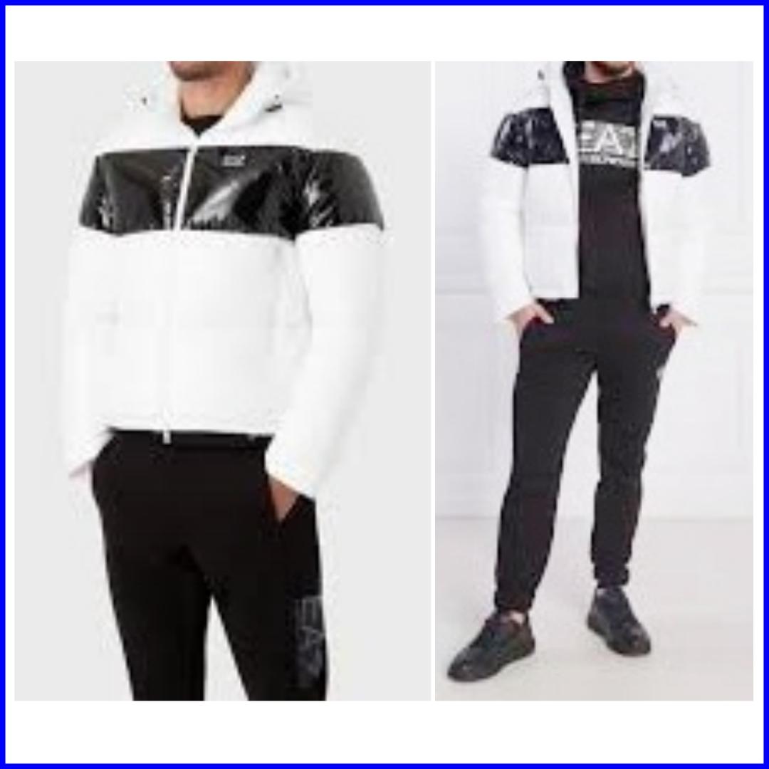 EA7 エンポリオアルマーニ フード付き 中綿ジャケット 170/92 サイズ