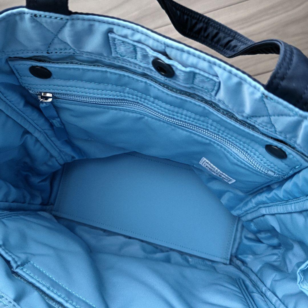 ポーター クリーム トートバッグ 缶バッチつき