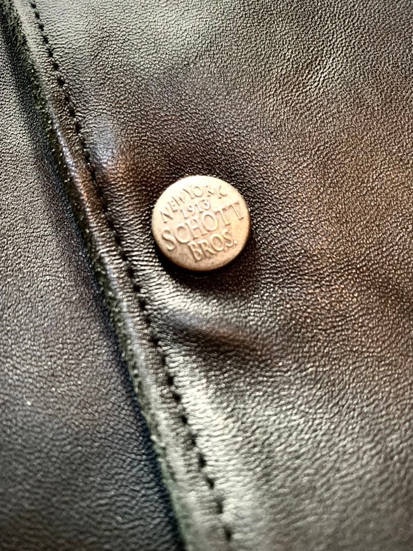 Schott × REMI RELIEFレザー コーチジャケット L