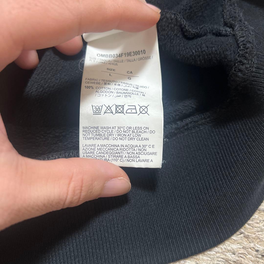 オフホワイト off-white パーカー　値下げ可