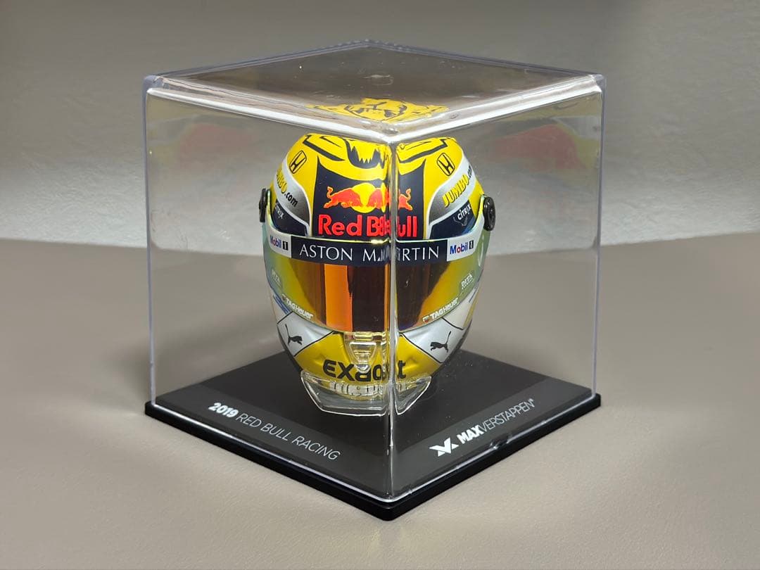 【qhmirai】M.フェルスタッペン ヘルメット2個セット1/4スケール