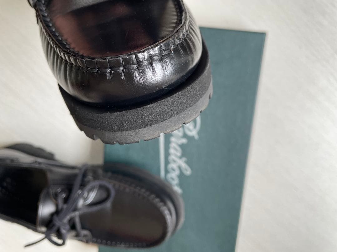 パラブーツ　モカシンデッキシューズ　beams boy