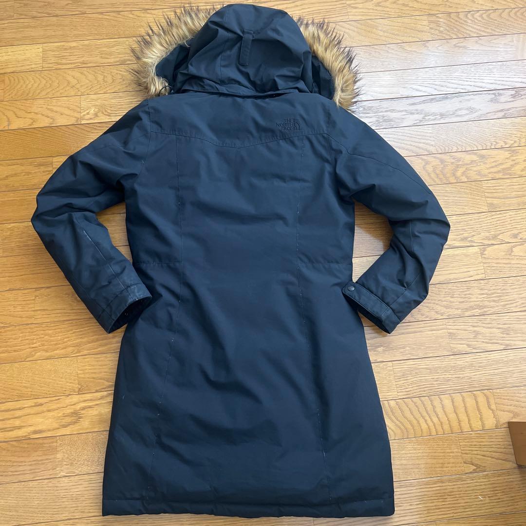 日本未入荷　ノースフェイス　レディース　ロングダウン　モッズコート　L 黒
