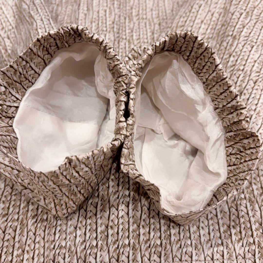 極美品 ARMANI COLLEZIONI ベージュ系 ジャケット ヘビ柄 L