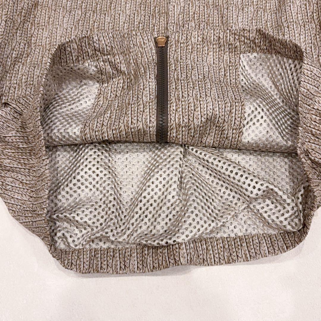 極美品 ARMANI COLLEZIONI ベージュ系 ジャケット ヘビ柄 L