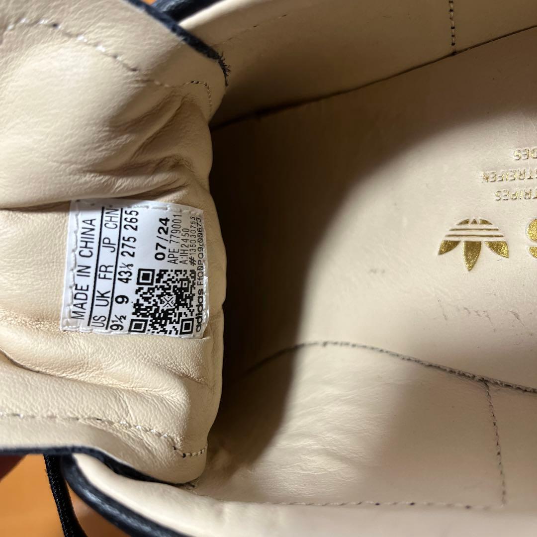 スタンスミス　lux ブラック