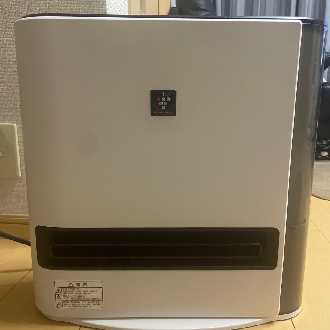 シャープ 加湿 セラミックファンヒーター HX-RK12-W 2023年式