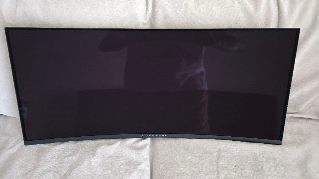 dell aw3423dw alienware 量子ドット有機EL 湾曲モニター