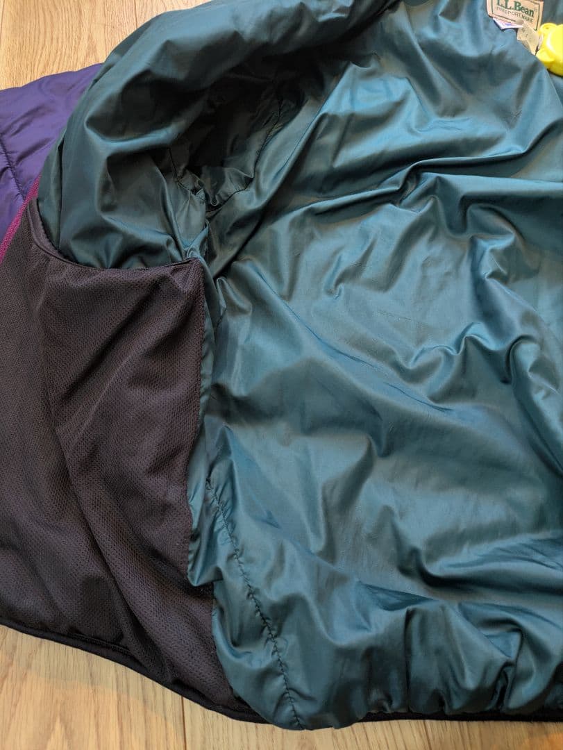 l.l.bean プリマロフトパーカー ネイビー XLサイズ
