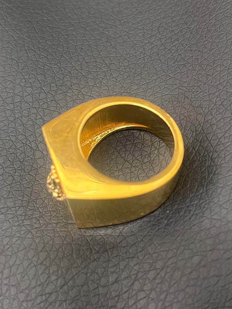 VERSACE リング メデューサ ロゴ 23号 アクセサリー ゴールド 指輪