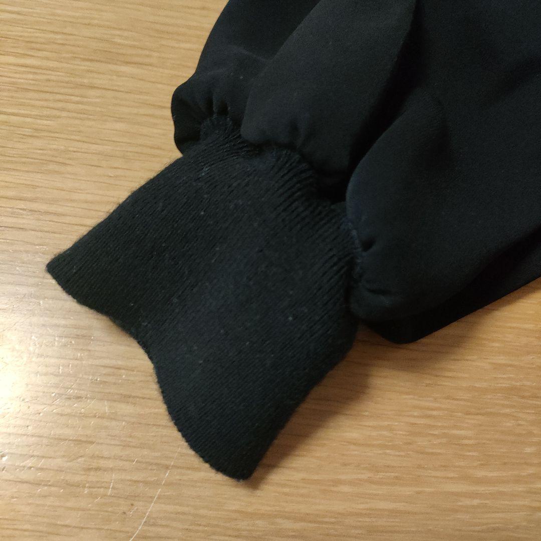 ENFOLD PEツイル BOXプリーツプルオーバー　黒