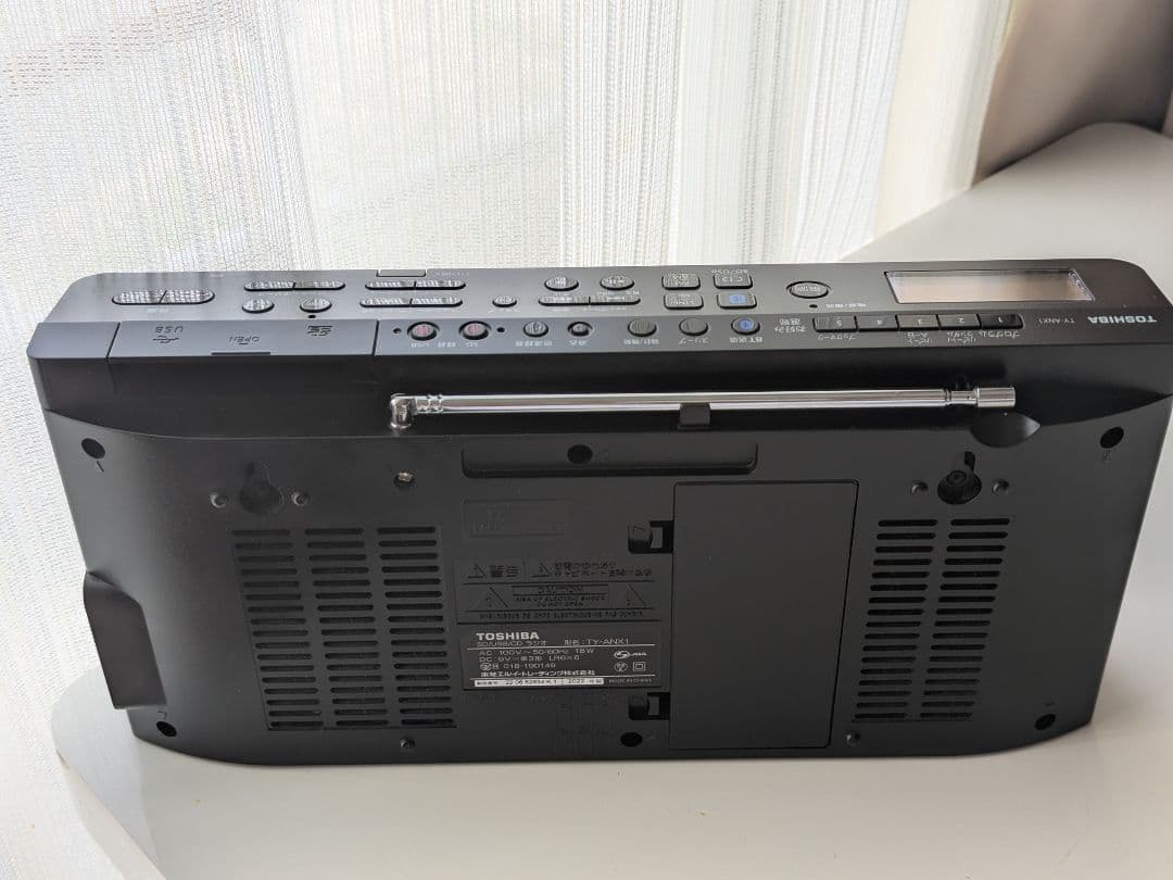 東芝 TY-ANX1(K) ハイスペック CD ラジオ