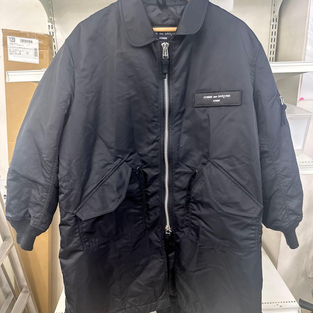 COMME des GARCONS HOMME ナイロンツイルコート S