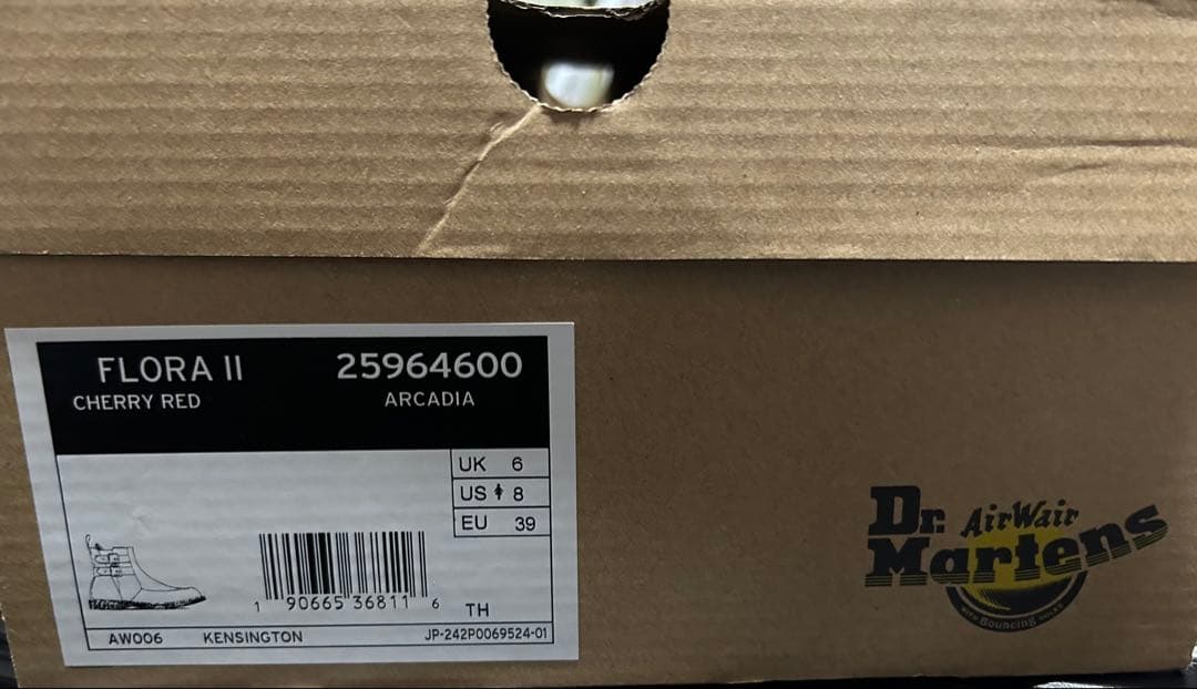 ドクターマーチン　チェルシーブーツ　UK6 25センチ