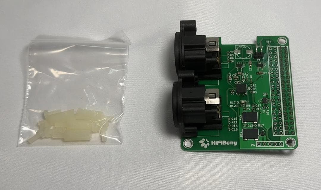 【ラズパイ用DAC】HifiBerry DAC+ PRO XLR