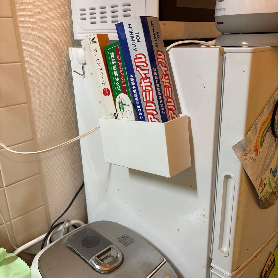 セミダブルベッドフレーム ホワイト　冷蔵庫電子レンジ等セット