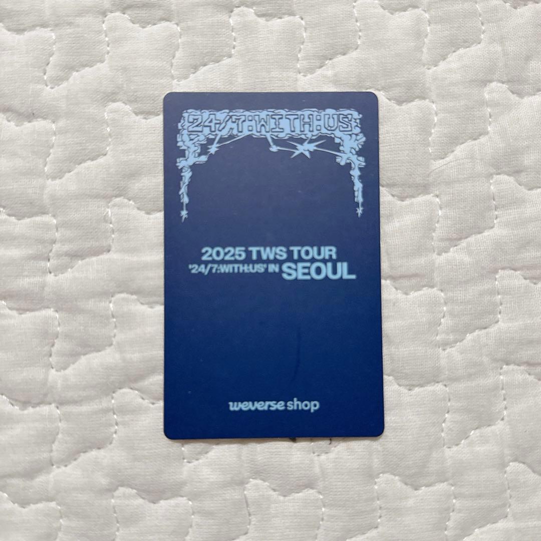 TWS ドフン　ソウルコン　会場限定トレカ